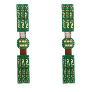 China ENIG 2u Multilayer Rigid Flex PCB Assembly 3oz Base Double Layer on sale