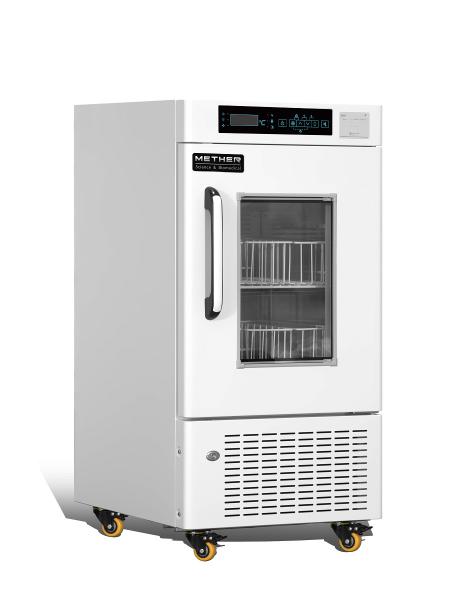 Quality LED Display 108L Mini Portable High Quality Biomedical Blood Bank Refrigerator Fridge For Blood Station for sale