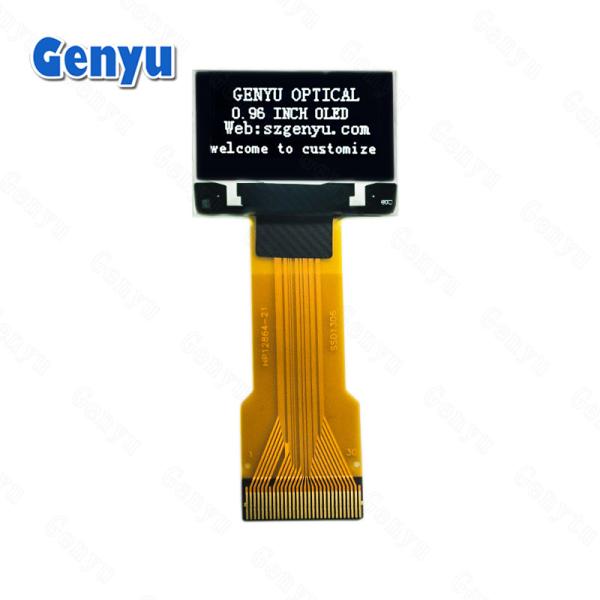 Quality 0.96 Inch OLED Module White 128*64 Pixels 30pin FPC Long Socket Type for sale