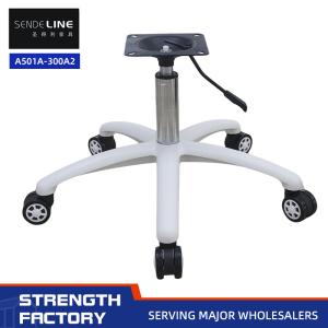 rotary lifting Office Chair Metal Base Lifting Mechanism 60mm Wheels Dia 600mm