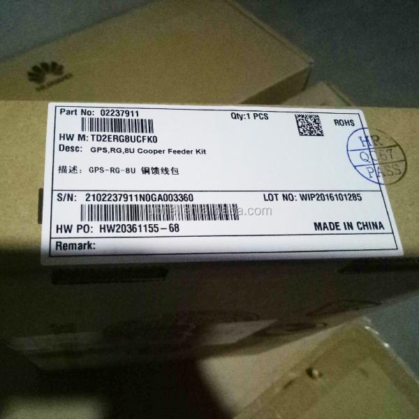 Orinianl Huawei 02230ADG GPS AUXILIARY (RG-8U) KIT (INCL. ARRESTER, CONNECTORS, CABLES, TAPES) - A000GPSAUX01