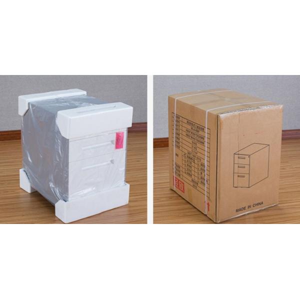 Office Equipment Vertical Muchn 0.6mm 3 Drawer Filling Cabinet