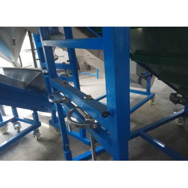 Power 450w Plastic Conveyor System Magnet 1300 Loading Height 3mm Thickness
