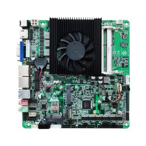 Buy cheap Mini Itx Industrial Embedded Motherboard Dual Lan 6 COM With LVDS I5-6300U product
