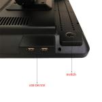 LED POS Touch Monitor Capacitive Touch Display Directly Connected To Mouse /