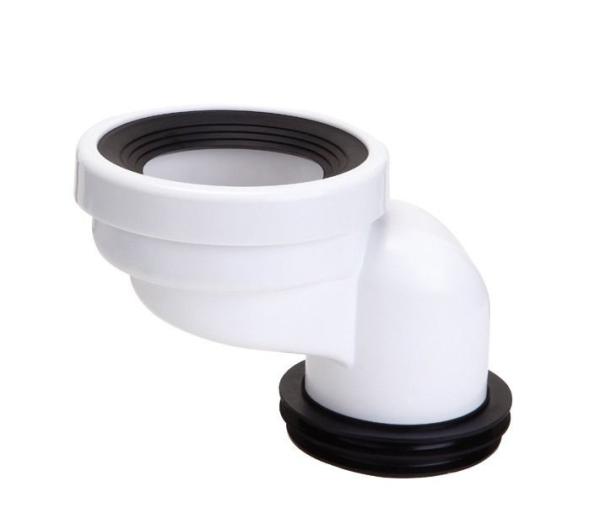 Quality 4 Inch Toilet Offset Drain Connector , PP Offset Toilet Connector Precision Model Injection for sale