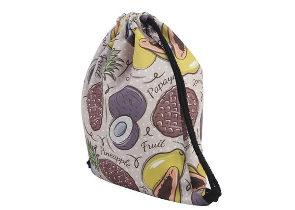 Quality Promotional Large Drawstring Bag Backpack Offset Print for sale