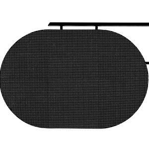 Buy cheap Circle Double Sided Led Display Solution Round SMD1921 P4.68 5500nit product