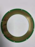 2-layer FR-4, TG150, large size round PCB Prototype Board rigid flex pcb