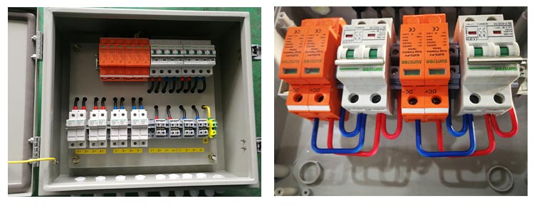 1000V DC SPD 3P Suntree Surge Protector For Solar PV System