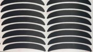 Chemical Resistant PTFE Skates Double Sided Adhesive PTFE Skid Pads