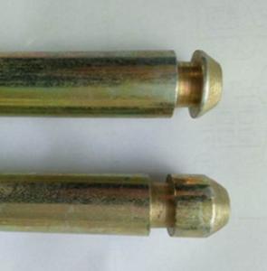 Galvanized Trash Can Replacement Solid Axle Wheelie Bin Axle Kit