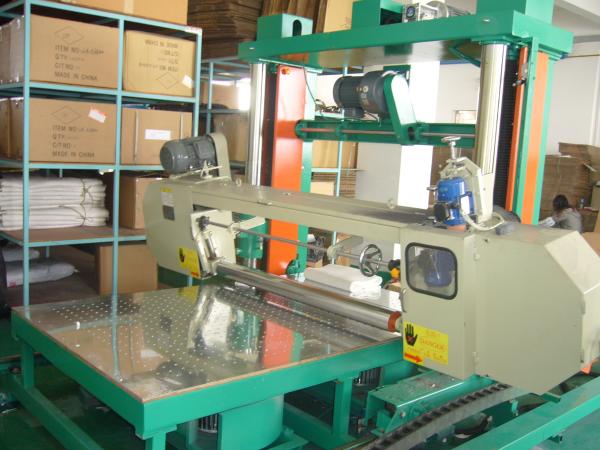 Quality Memory Foam Cutting Equipment For Sponge Block With Soft Foam for sale