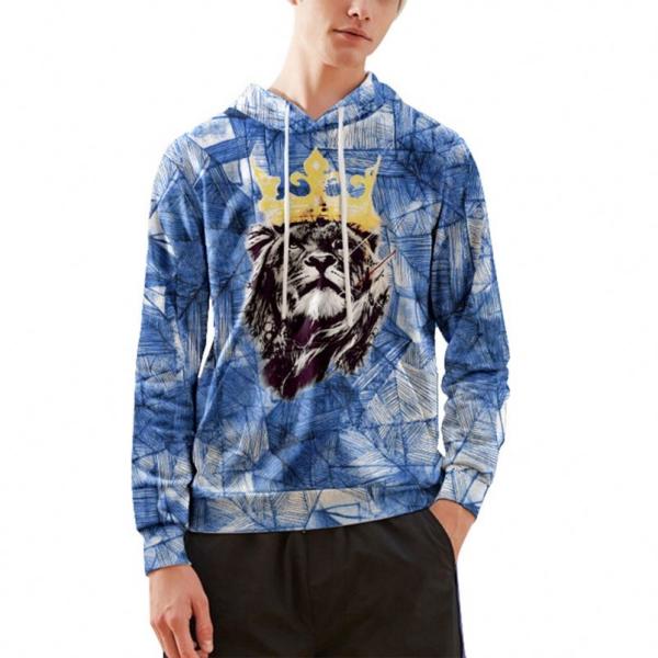 Quality Factory Impresora 3D Sublimation Printed Men's Sublima  o Hoodies for sale