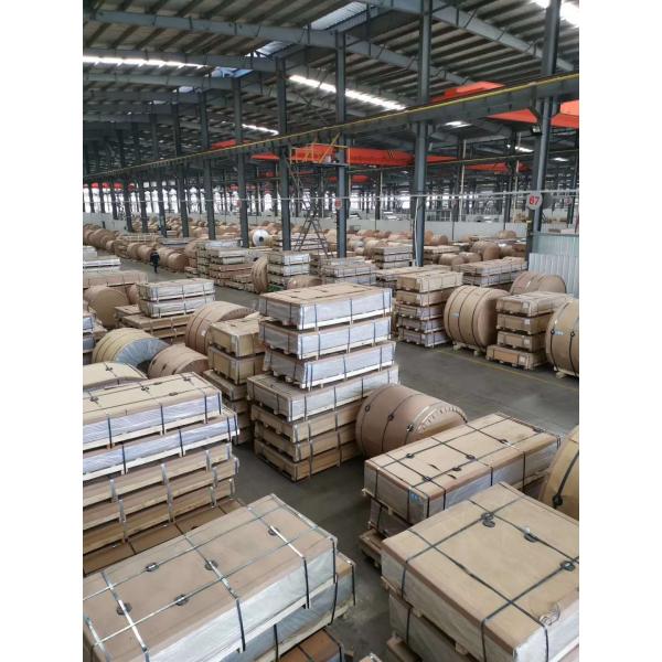 Sandwich Panel Prepainted Aluminium Coil Low Density Brick Grain Width 600-1600MM