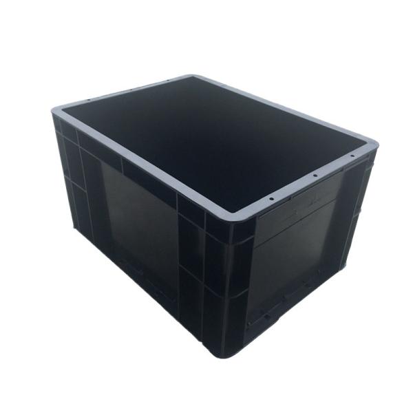 Quality ESD Bin Box Esd Plastic Tool Box Black Antistatic PP PVC Box for PCB for sale