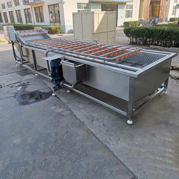 304 Stainless Steel 1200kg/H Vegetable And Fruit Washing Machine