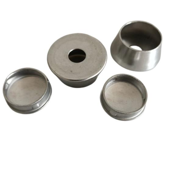 Copper Aluminium Stamping Parts 0.1mm-12mm Metal Deep Drawing Parts