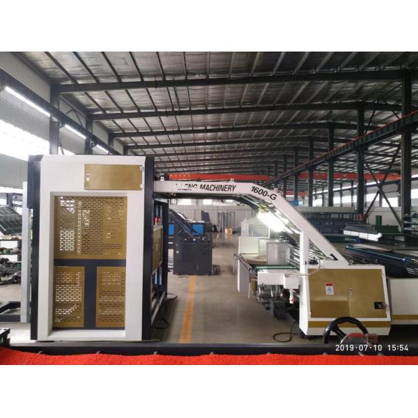 Max Speed 6000sheets/h Full Automatic Flute Laminator Machine for Food Beverage Shops