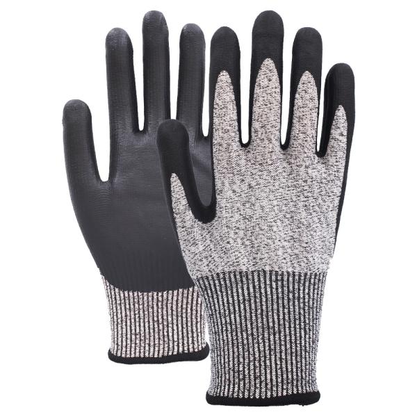 Quality 13 Gauge Foam Nitrile Coated Cut-Resistant Gloves High-Performance Anti-Cut Work Gloves for sale