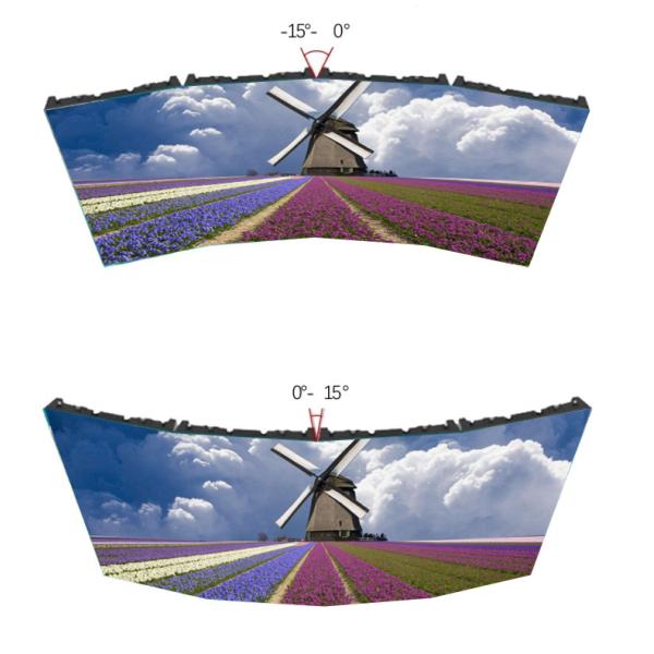 Flexible P4 P5 Indoor Full Color Led Display Panel P2 P3 P4 P2.9 1/16 Scan