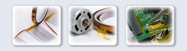 Die Cutting Polyimide Heat Resistant Adhesive Tape For Electronic Assembly