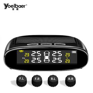 China Intelligent Solar TPMS Car Tire Pressure Alarm Monitor System TPMS on sale