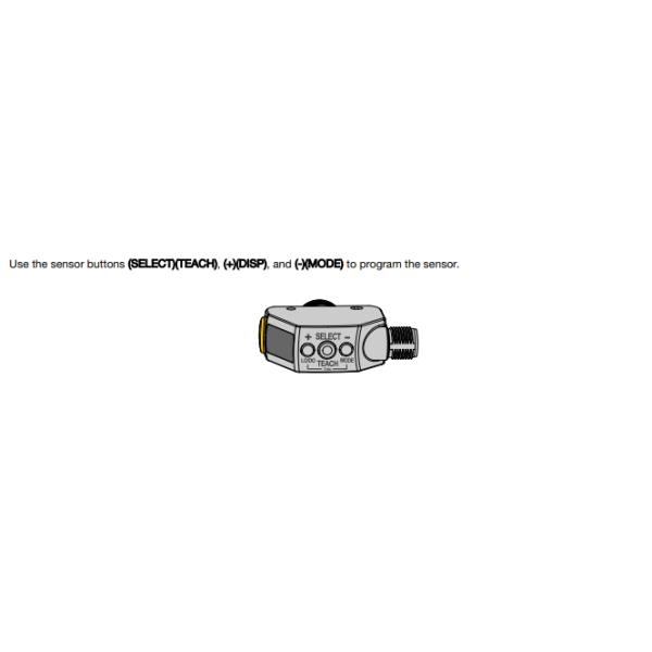 10-30Vdc Proximity Laser Photoelectric Sensors Banner Q4x Series