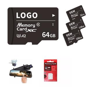 China Wholesale C10 U3 Tf Card Memory Cards 32GB 64GB 128GB 256GB Micro Sd Card For Driving Recorder on sale