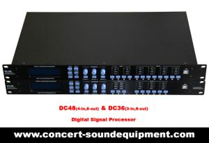 Buy cheap Digital Sound Processor / 4 input , 8 ouput Digital Signal Processor For Concert And Living Show product