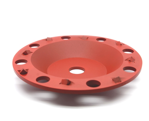 PCD Segment 115MM 125MM Diamond Cup Wheel Concrete Surface Grinding Wheel