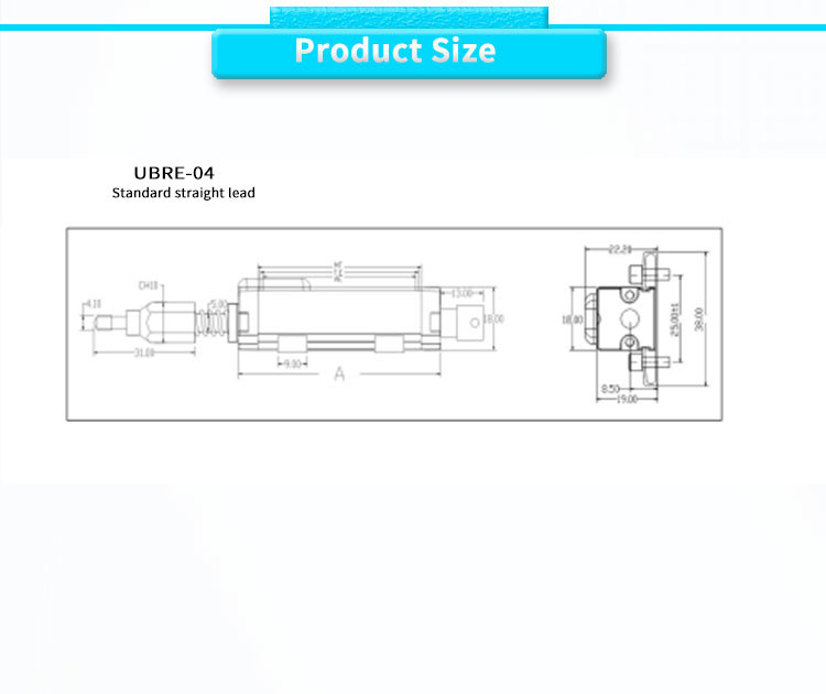 UNIVO LVDT Position Linear Displacement Sensors O4Y Aviation Automobile