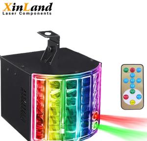 Party DJ Disco Lights 6 Colors LED Sound Activated Laser Light