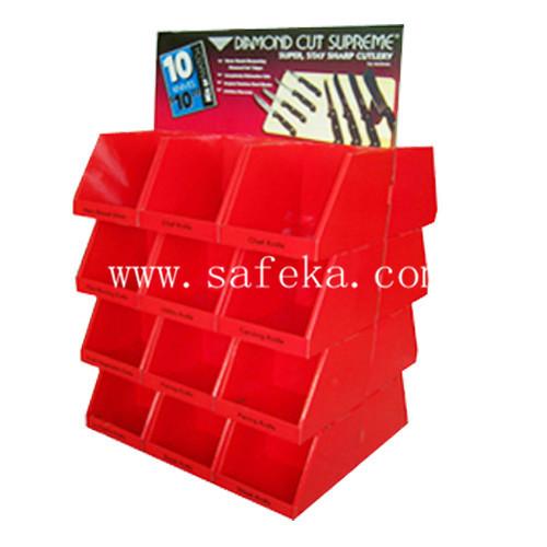 Quality 2016 Wal-Mar cardboard full pallet display for Tools and Knives for sale