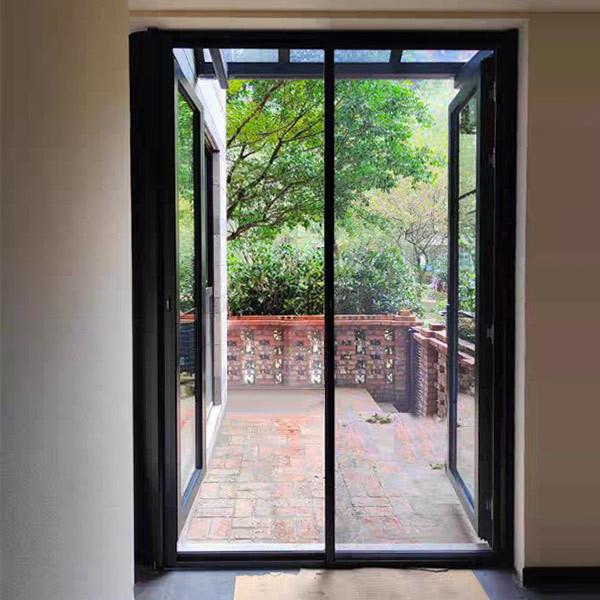Quality Fly And Insect Resistance Retractable Window Screens Door System for sale