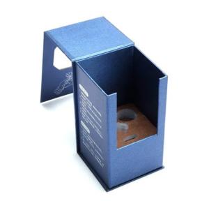 China Essential Oil Bottle Perfume Packaging Box Flip Open Window on sale
