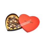 Lightweight Heart Chocolate Box With Inner Compartments For Organized Display