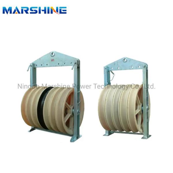 Quality Welding MC Nylon Wire Stringing Blocks Cable Sheave Pulley 660mm for sale