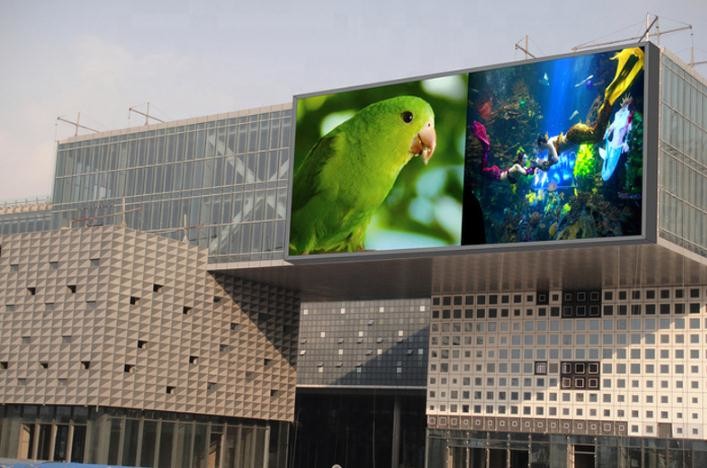 Customized Aluminum Immobile Led Video Display with Customized Cabinet Size and Aluminum Material