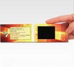Auto play video player custom design direct mail video player for business gift