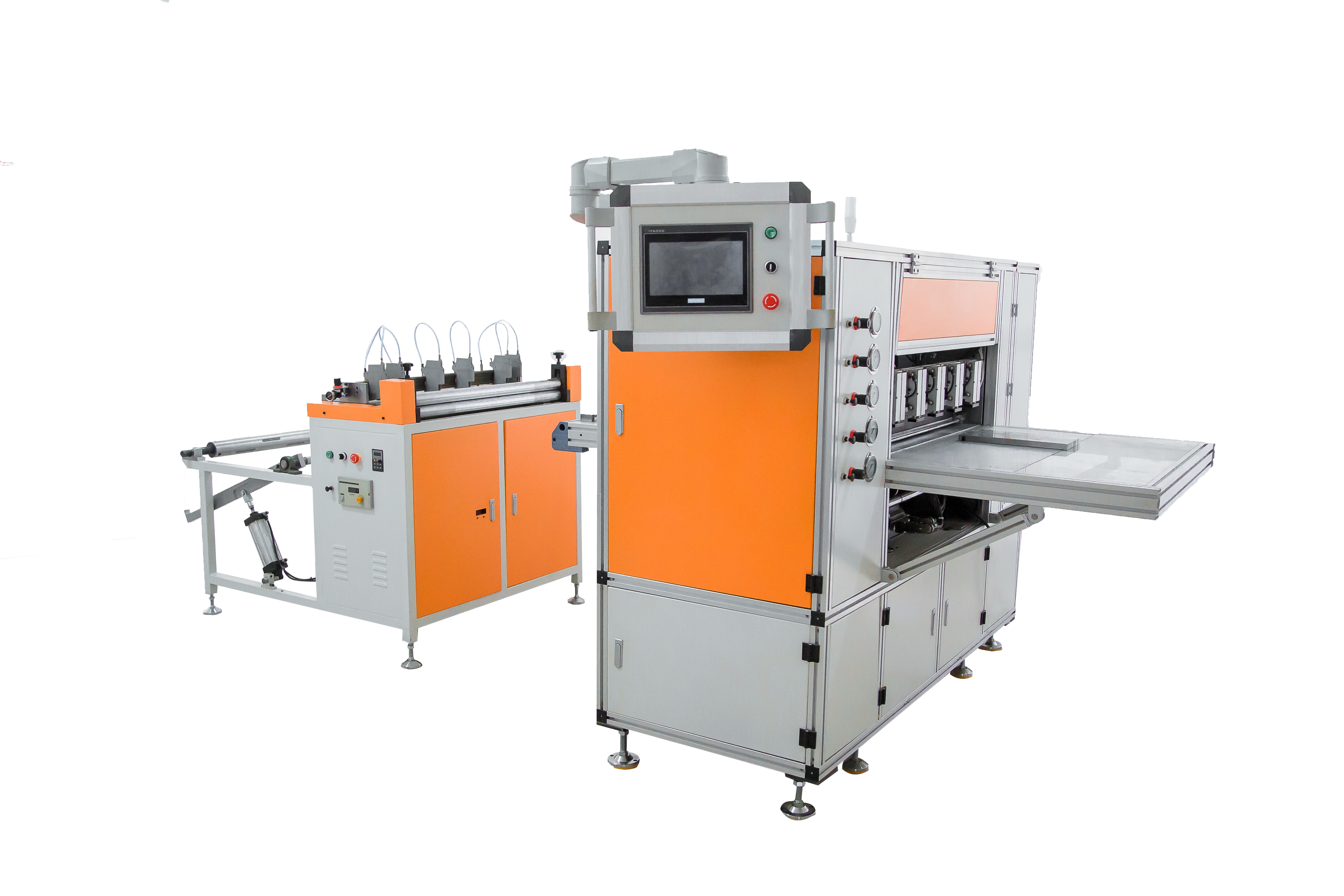 50HZ Oil Filter Manufacturing Machine Car Filter Gluing Line Computerized