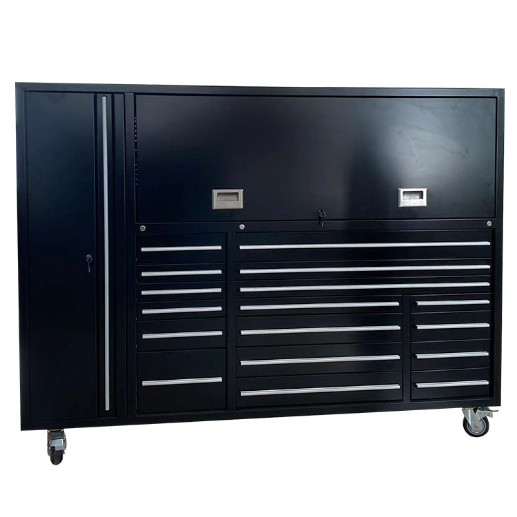72 Inch Pit Carts Workbench Tool Chest Drawer Tool Cabinet Trolley Durable and Sturdy