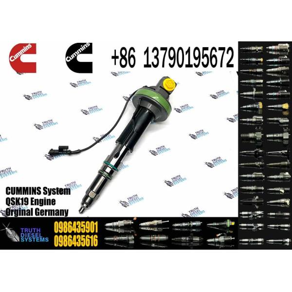 NINE Brand 100% Tested Common Rail Injector 0986435901 Fuel Injector 0 986 435 901