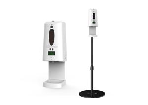 China 4AAA Batteries Foaming Soap Dispensers LCD Touchless Dispenser Stand on sale