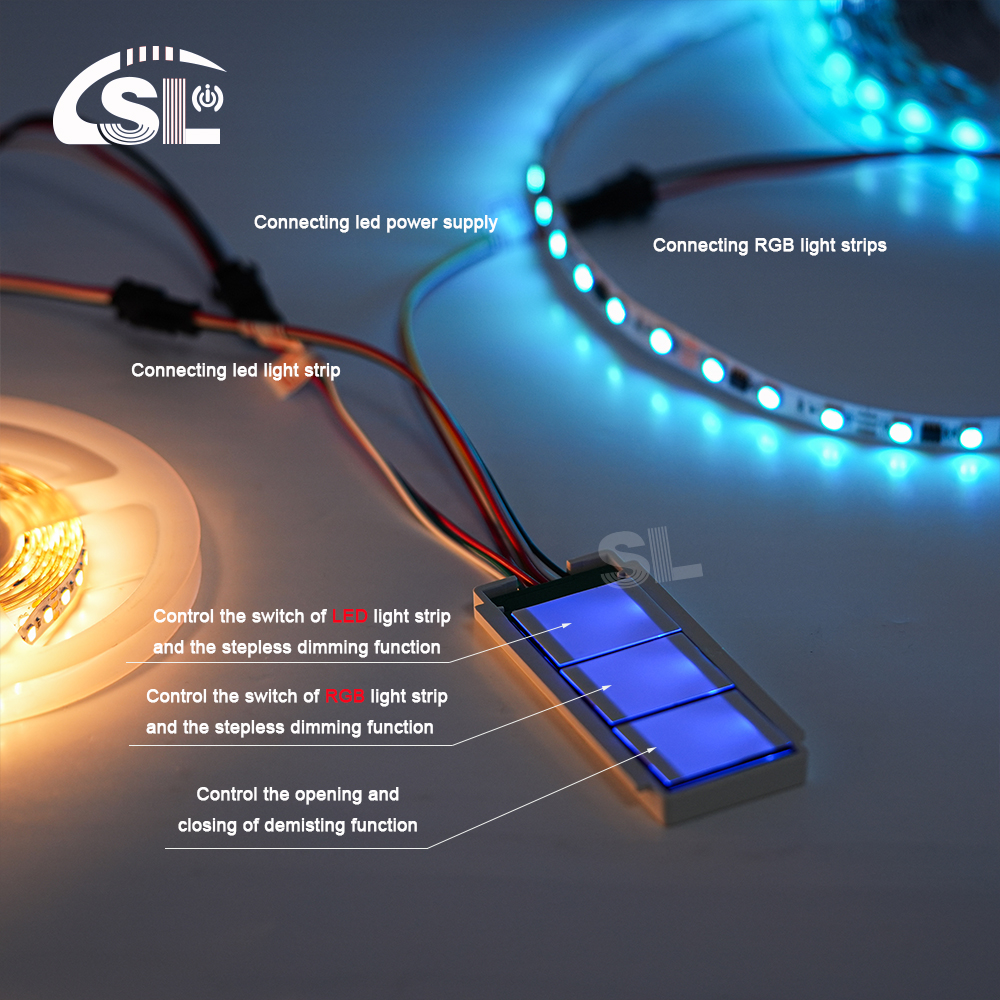 12V WS2811 60Leds Magic Digital Multi Color 5050 Addressable RGB LED Strip Pixel Warm White IP20 Decor Controller