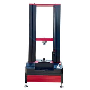 Buy cheap Universal Testing Machine Rubber Tensile Strength Testing Machine Equipment ASTM D412 ISO 37 Standard 20KN Maximum Load Customized Color product