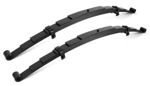 Z Type Overload Leaf Springs Air Suspension , Black Leaf Spring Air Suspension