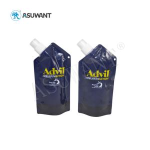 Liquid Stand Up Spout Pouch 110-130 Mic Eco - Friendly Recycled Material With Nozzle