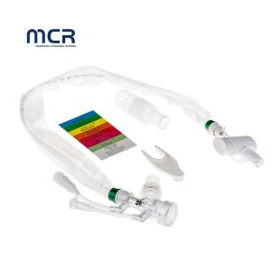 Closed Suction Catheter With Double-Swivel Connector