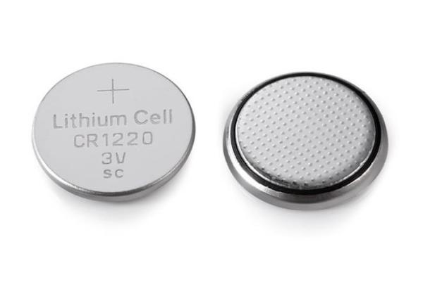 Quality CR1220 3V 40mAh Lithium Button Cell For Garage Door Opener Remote Locker Locks for sale